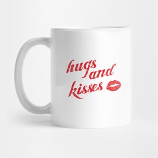 Valentine's Day hugs and kisses Mug